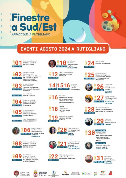 Rutigliano, presentato il cartellone degli appuntamenti estivi