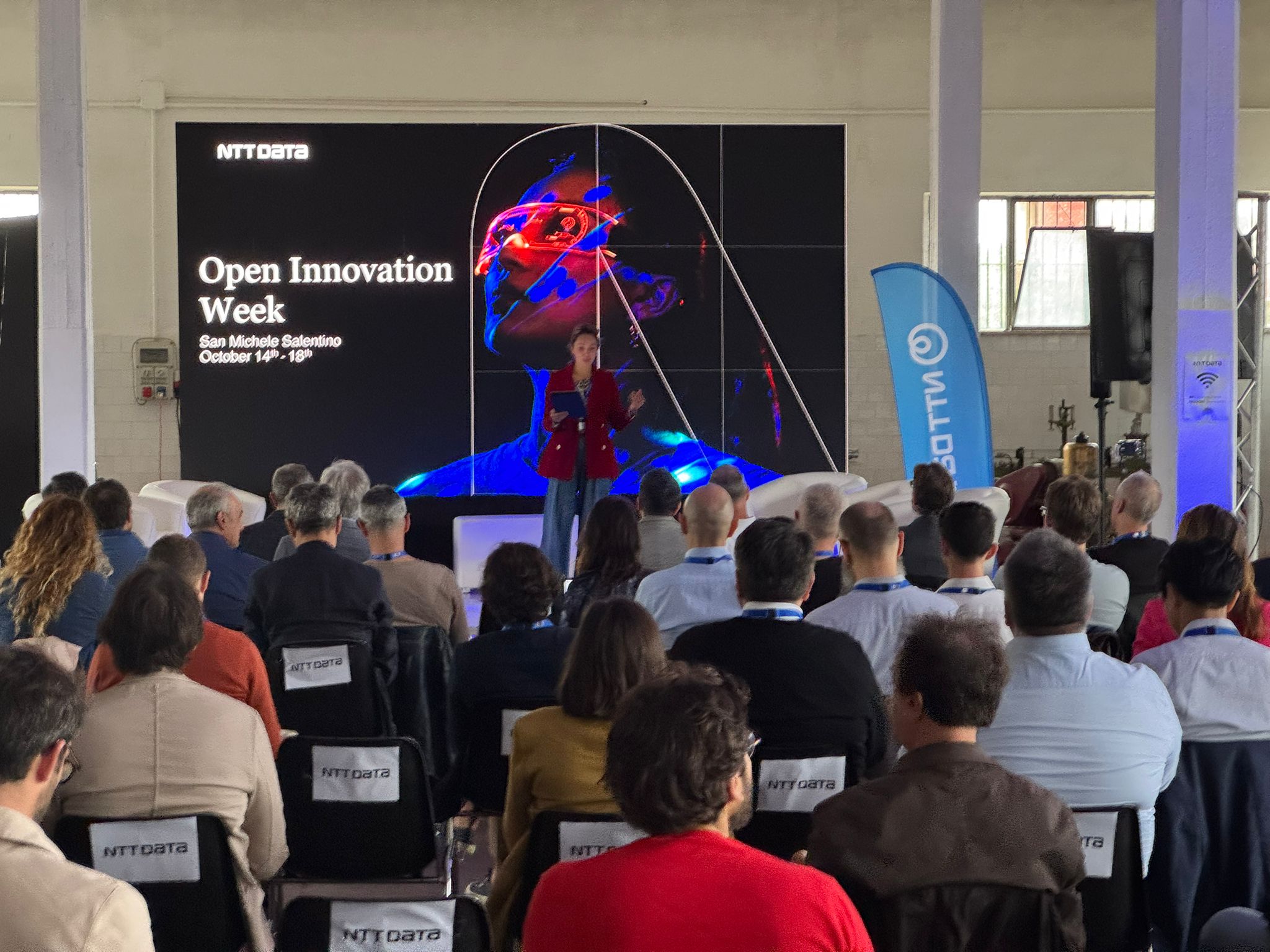 Credit Agricole Bank Polska con Myriad e IP Gruppo API con Qsee vincono la Tredicesima edizione dell’Open Innovation Contest di NTT DATA con due progetti sulla conformità normativa e riduzione dell’impatto ambientale