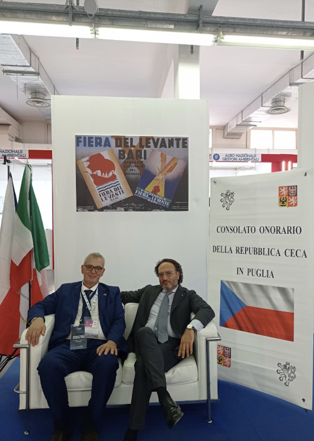 La Repubblica Ceca consolida la sua presenza in Fiera del Levante con un partecipato stand nella Galleria delle Nazioni.