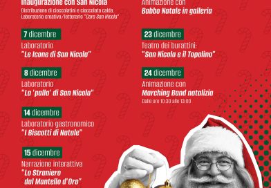 Il Natale di San Nicola al centro commerciale Mongolfiera