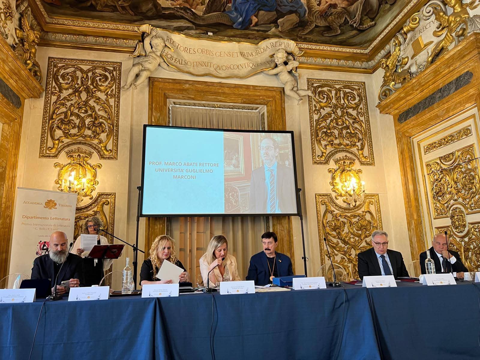 Premio Internazionale d’Eccellenza “G. Belli – F. Lami” 2025: l’Accademia Tiberina celebra la parola come strumento di pace