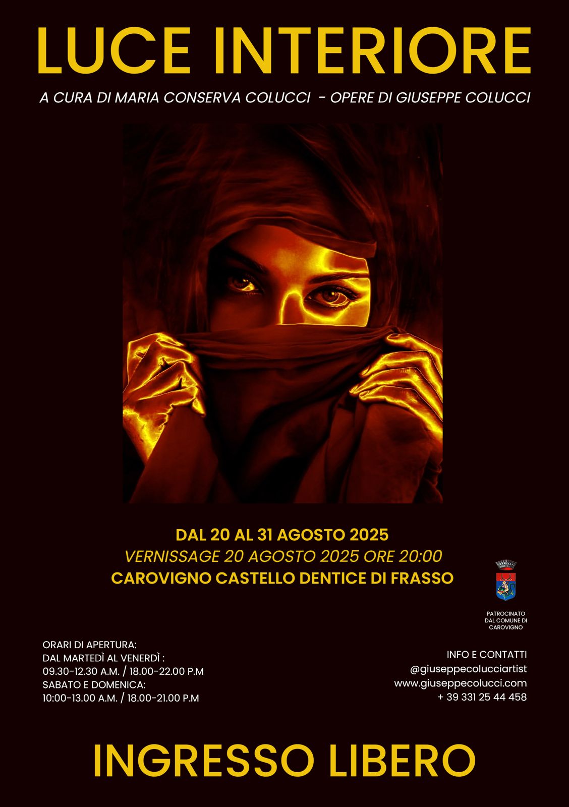 Luce Interiore: a Carovigno un omaggio a Giuseppe Colucci nel primo anniversario della sua scomparsa