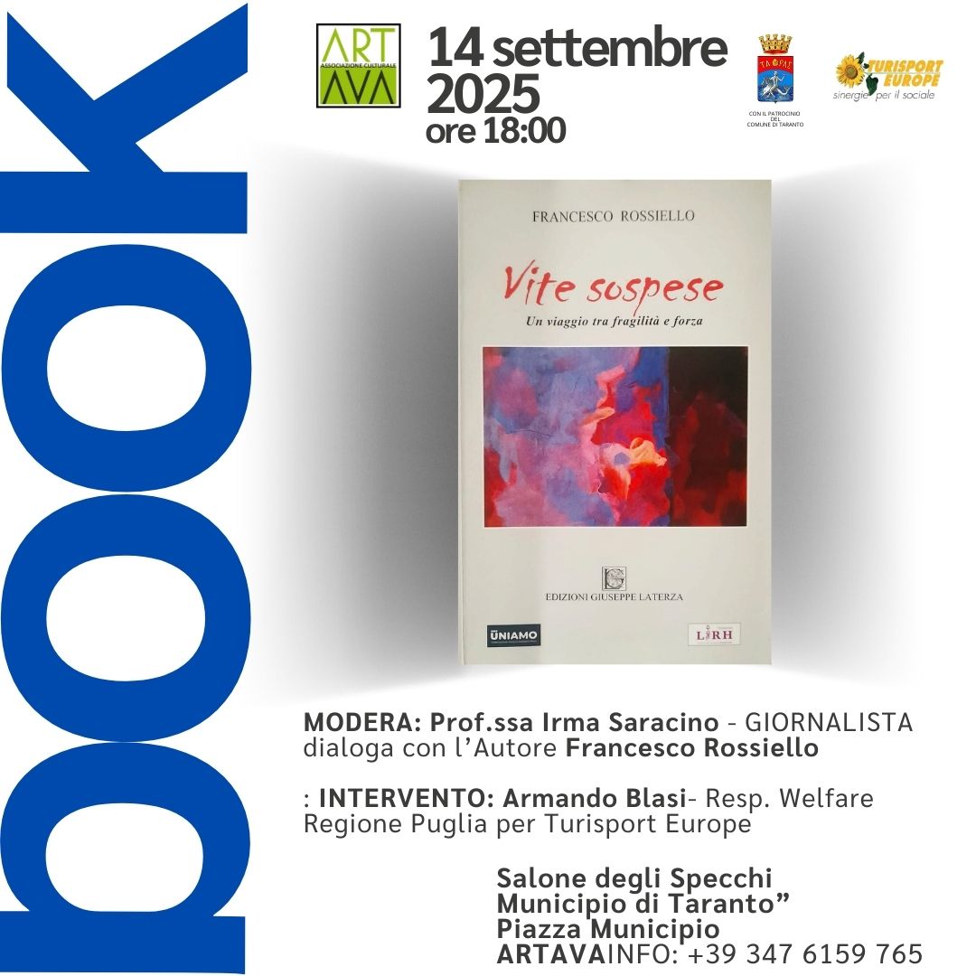 “Vite sospese” di Francesco Rossiello: un libro che dà voce alla fragilità e sostiene la ricerca