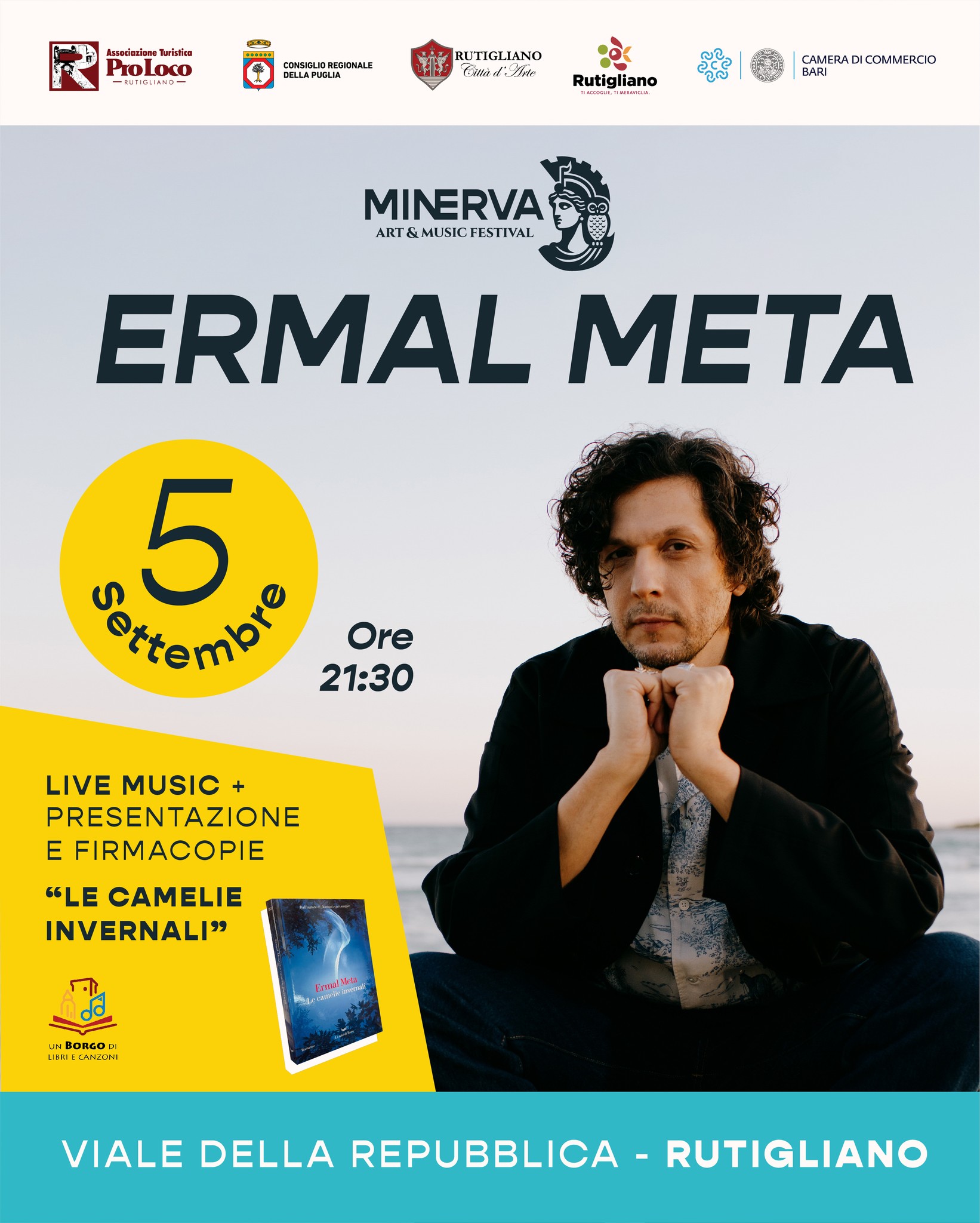 Rutigliano, musica d’autore tra ieri, oggi e domani con il Minerva Festival 2025