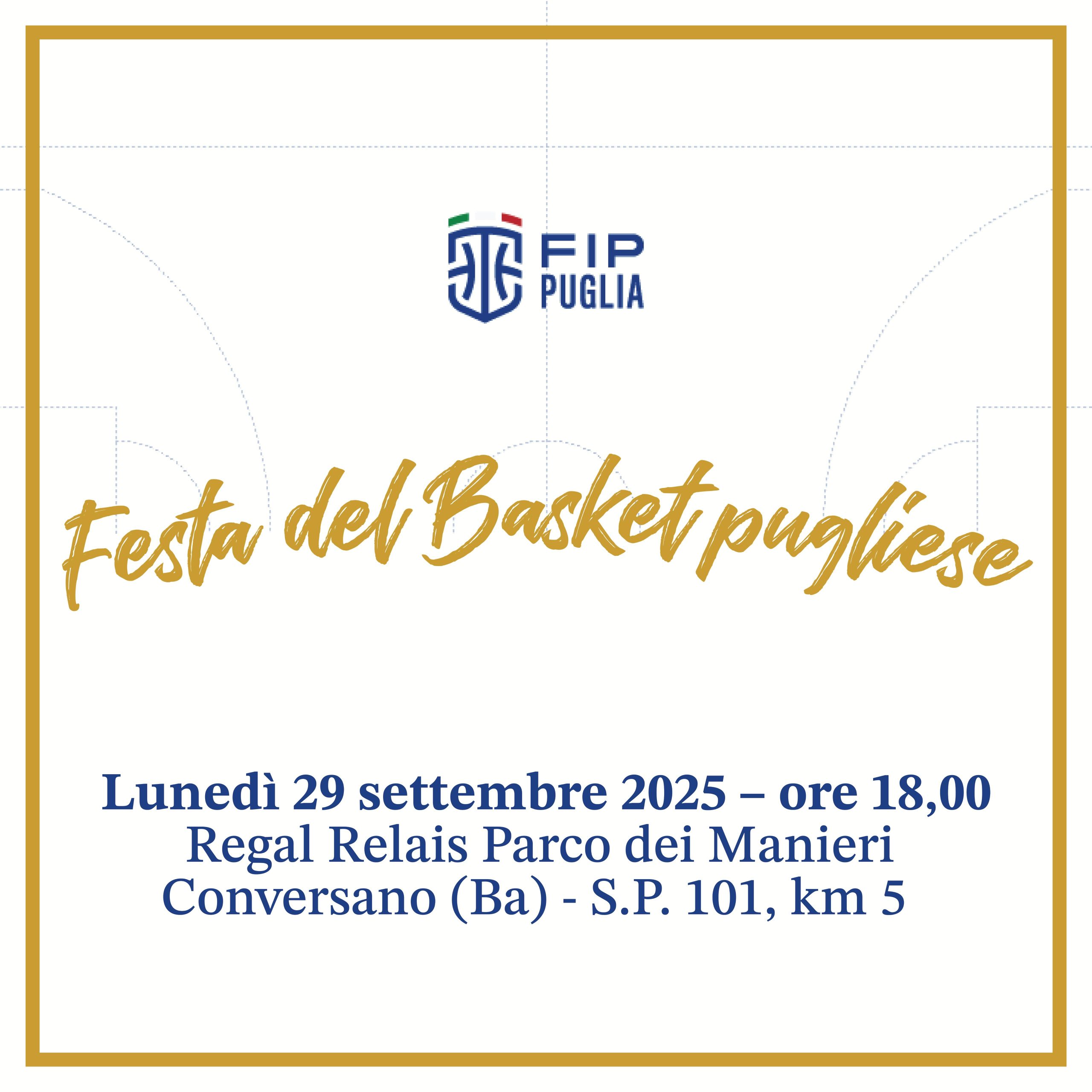Conversano capitale del basket pugliese: al Parco dei Manieri la festa delle eccellenze regionali