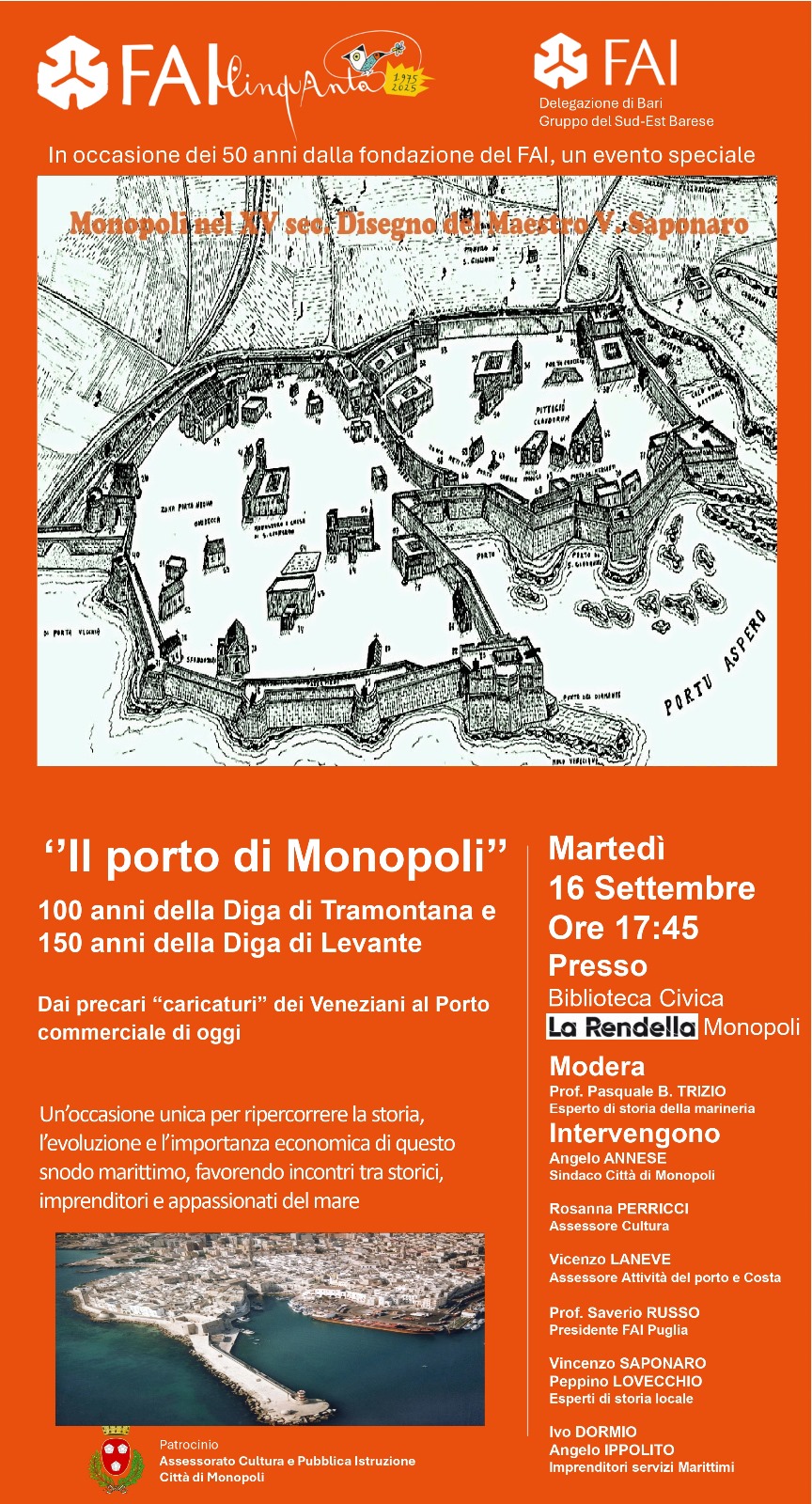 Il porto di Monopoli, tra storia e futuro