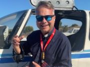 Don Gaetano, nuovo Rettore della Cattedrale di Monopoli, sorvola la città