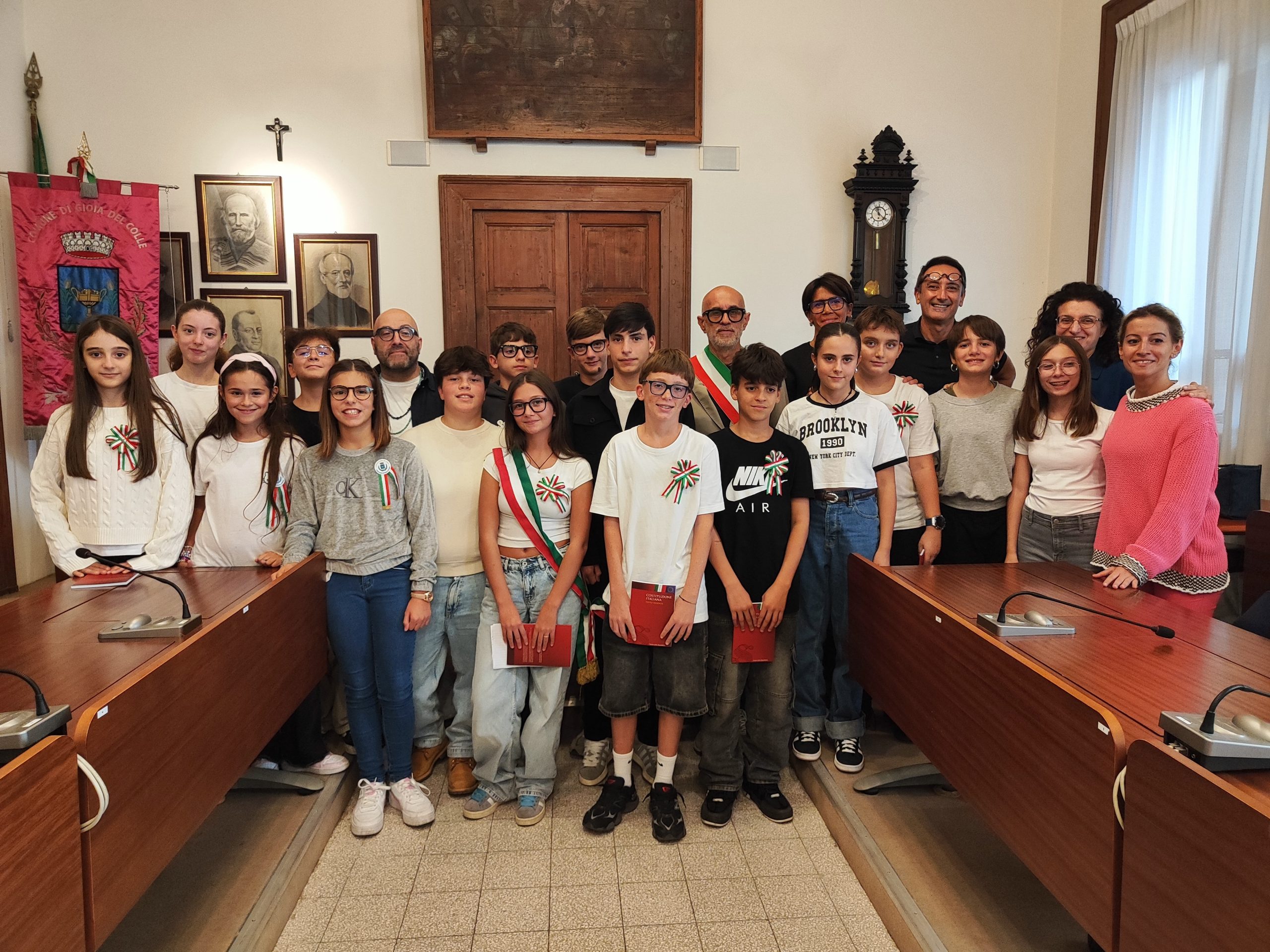 Gioia del Colle, nuovi ingressi nel Consiglio comunale delle ragazze e dei ragazzi