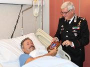 Bari, il Generale Masciulli incontra i carabinieri eroi della rapina a Molfetta