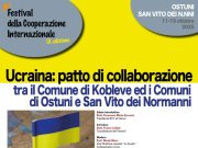 Oggi il Patto di Collaborazione tra Ostuni, San Vito dei Normanni e Kobleve