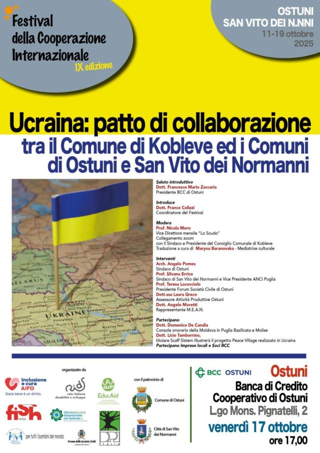 Locandina evento Ucraina