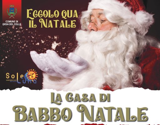 Gioia del Colle accende il Natale: magia, bambini e sogni che prendono vita