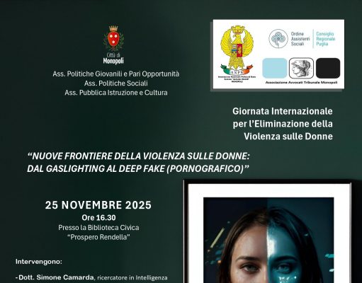 Monopoli, il nuovo volto della violenza: tra gaslighting e deepfake