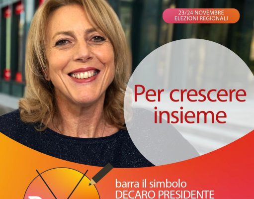 Regionali, Rucci a sostegno di Decaro