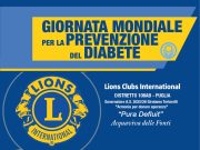 Giornata di screening e sensibilizzazione sul diabete a cura dei Lions Club