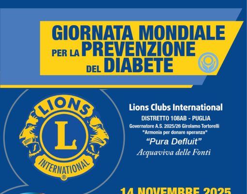 Giornata di screening e sensibilizzazione sul diabete a cura dei Lions Club