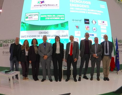 Sinergitaly News e In Puglia 24 celebrano il successo al MECSPE Bari 2025