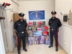 Botti di fine anno., sequestrati 130 chili di materiale esplodente dai Carabinieri