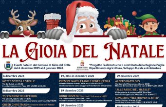 A Gioia del Colle esplode la magia: “La Gioia del Natale” accende la città