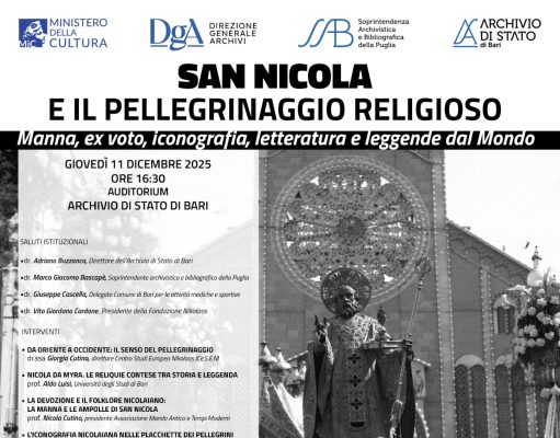 Bari: “San Nicola e il Pellegrinaggio Religioso”