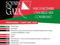 Sounds for Gaza fa tappa a Conversano: musica e solidarietà alla Casa delle Arti